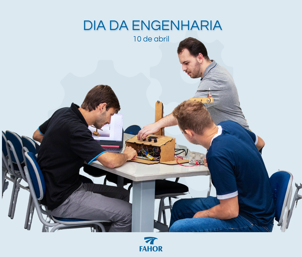 CabeçalhoFeliz Dia da Engenharia Celebramos os engenheiros que com dedicação e criatividade transformam o mundo. Eles desenvolvem tecnologias que facilitam nossas vidas desde infraestruturas a 4